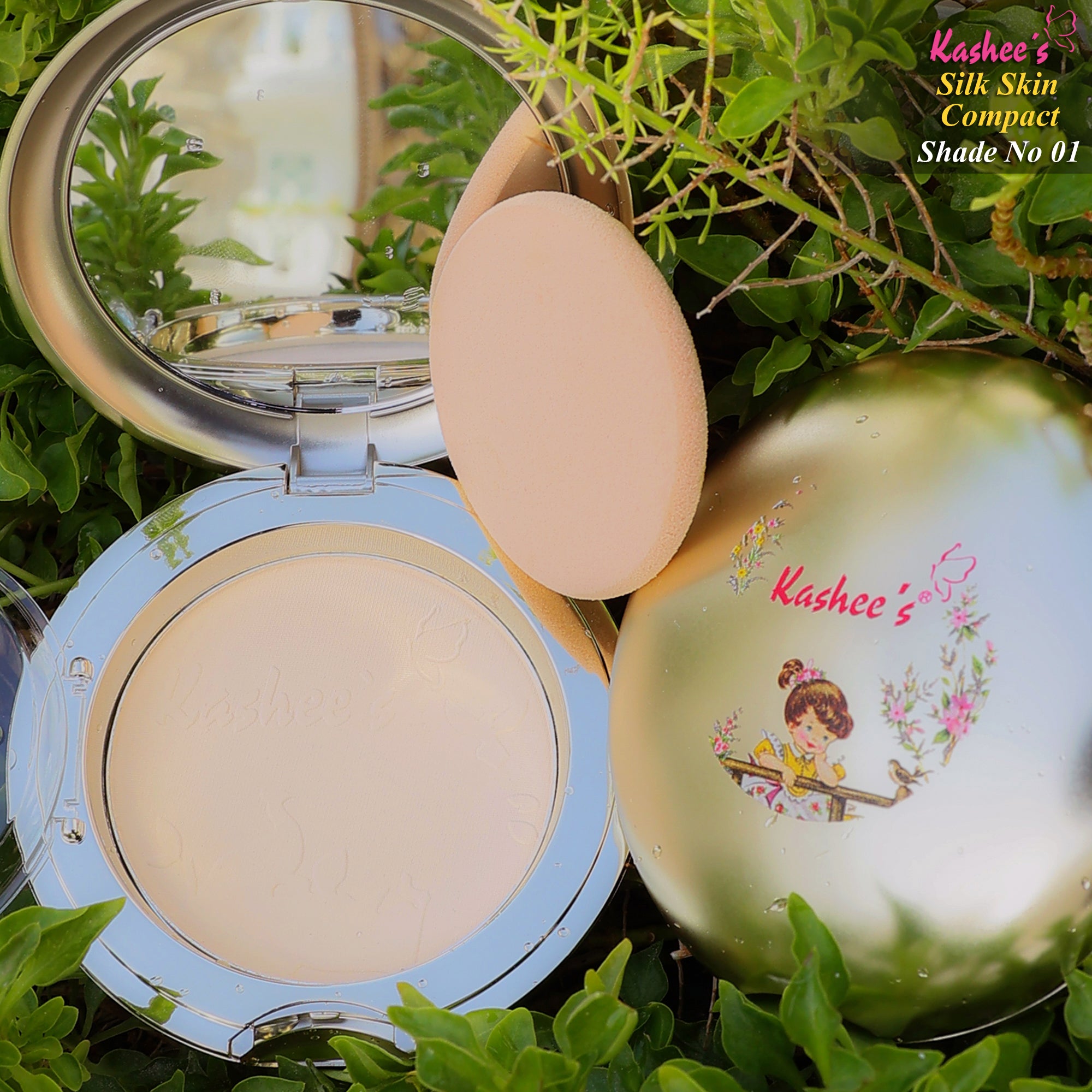 Kashee’s Silk Skin Compact | Oil Control | Best Compact Powder in ...