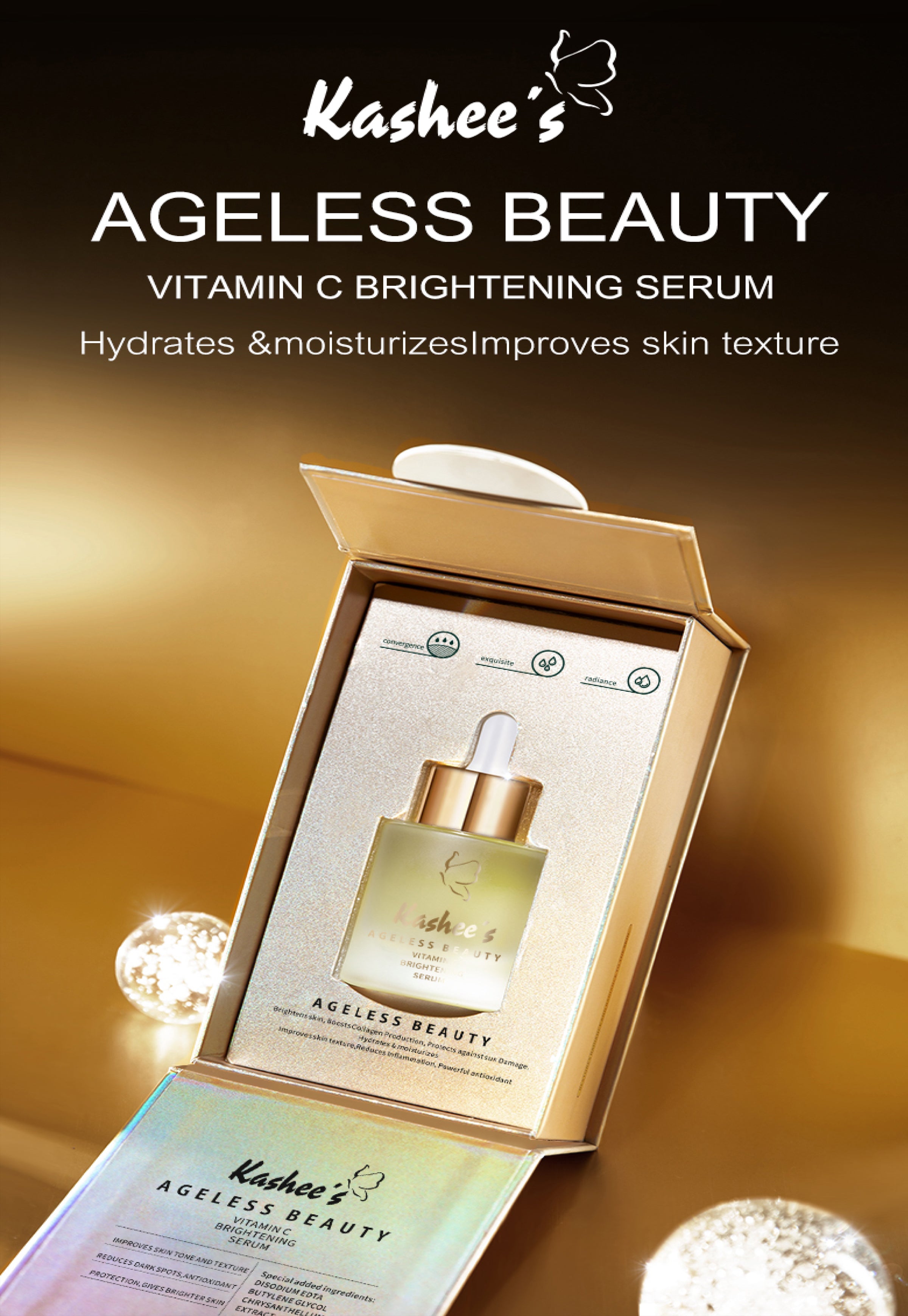 Ageless Beauty Vitamin C Brightening Serum