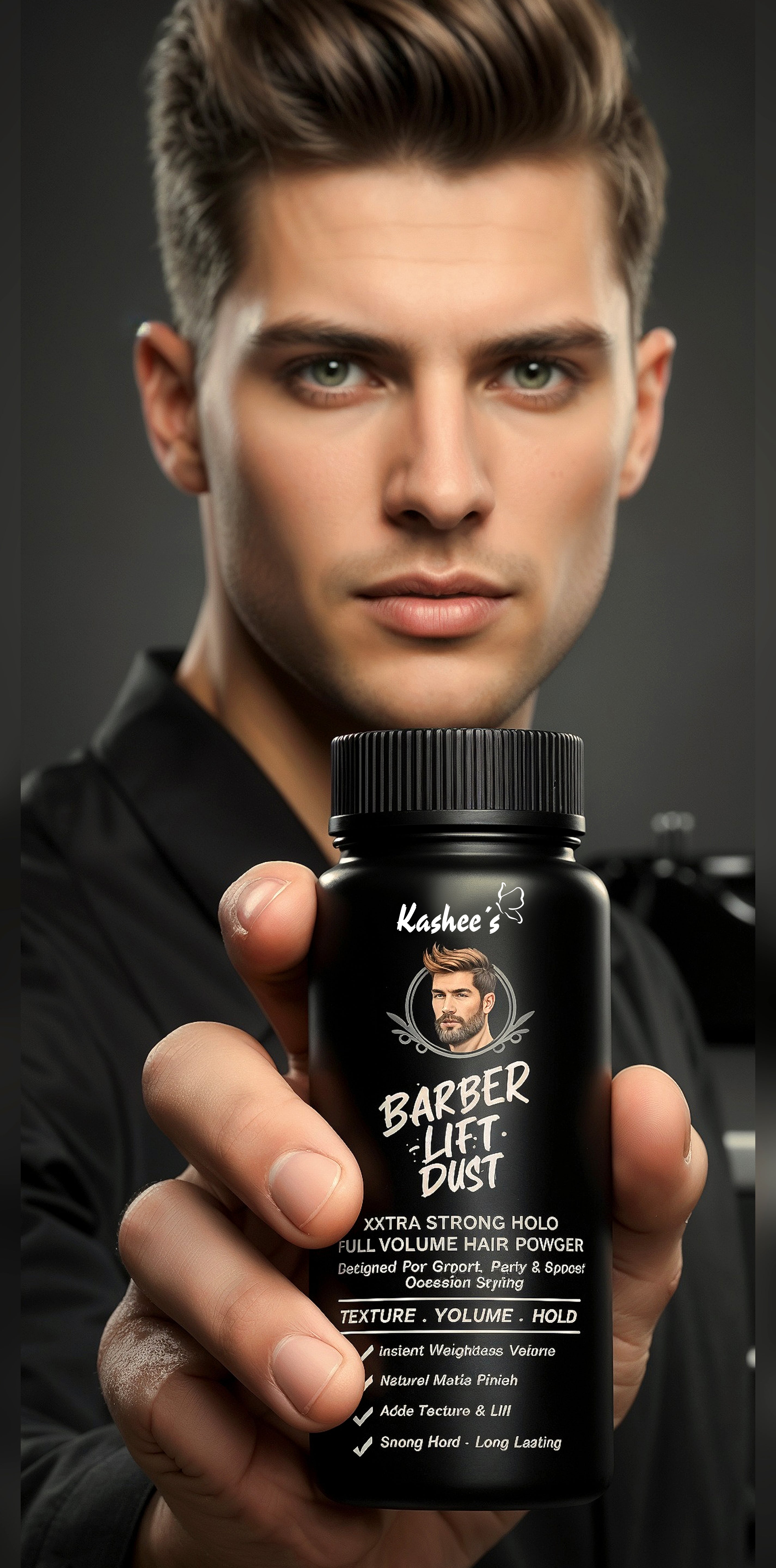 Kashees Men's Barber Lift Dust