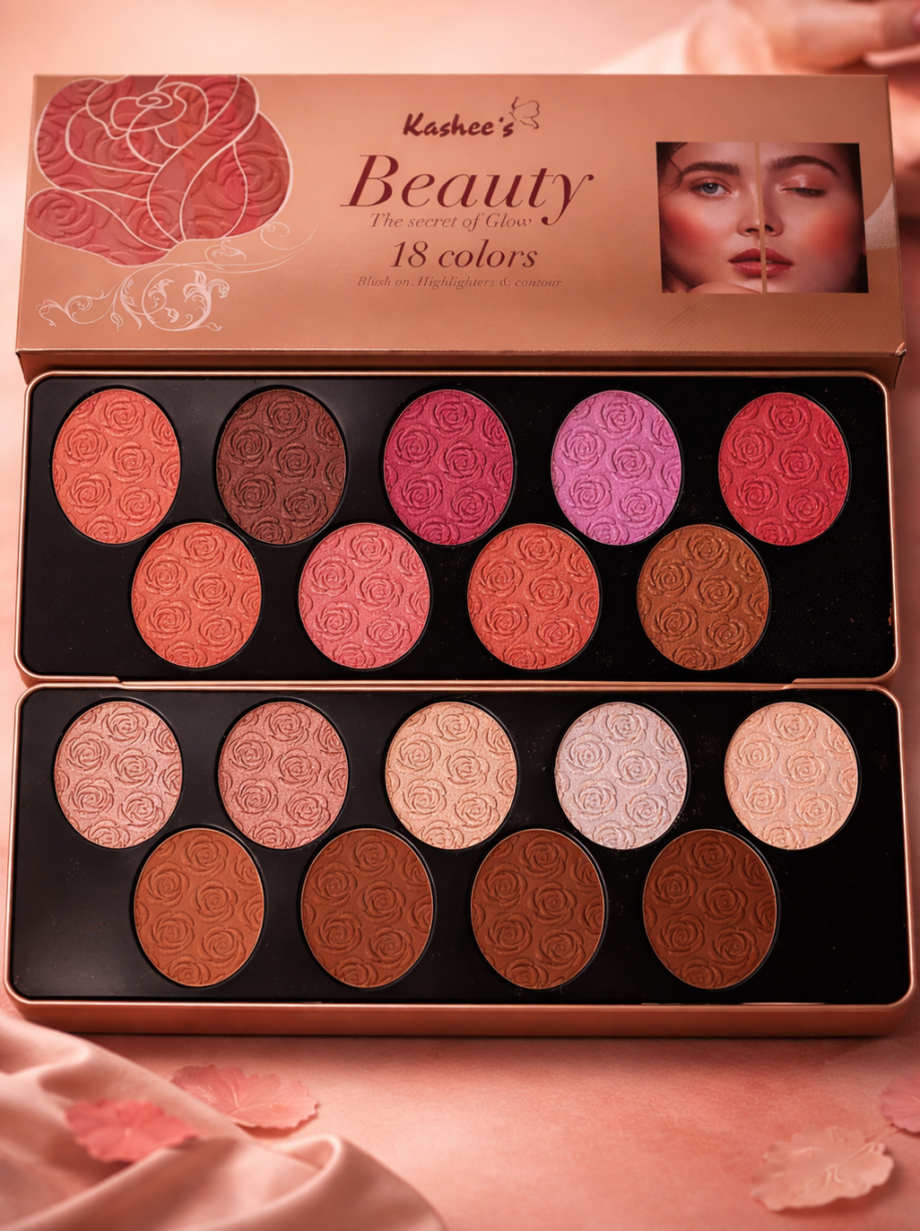 Beauty Secret of Glow (Blush on, Contour & Highlighter)