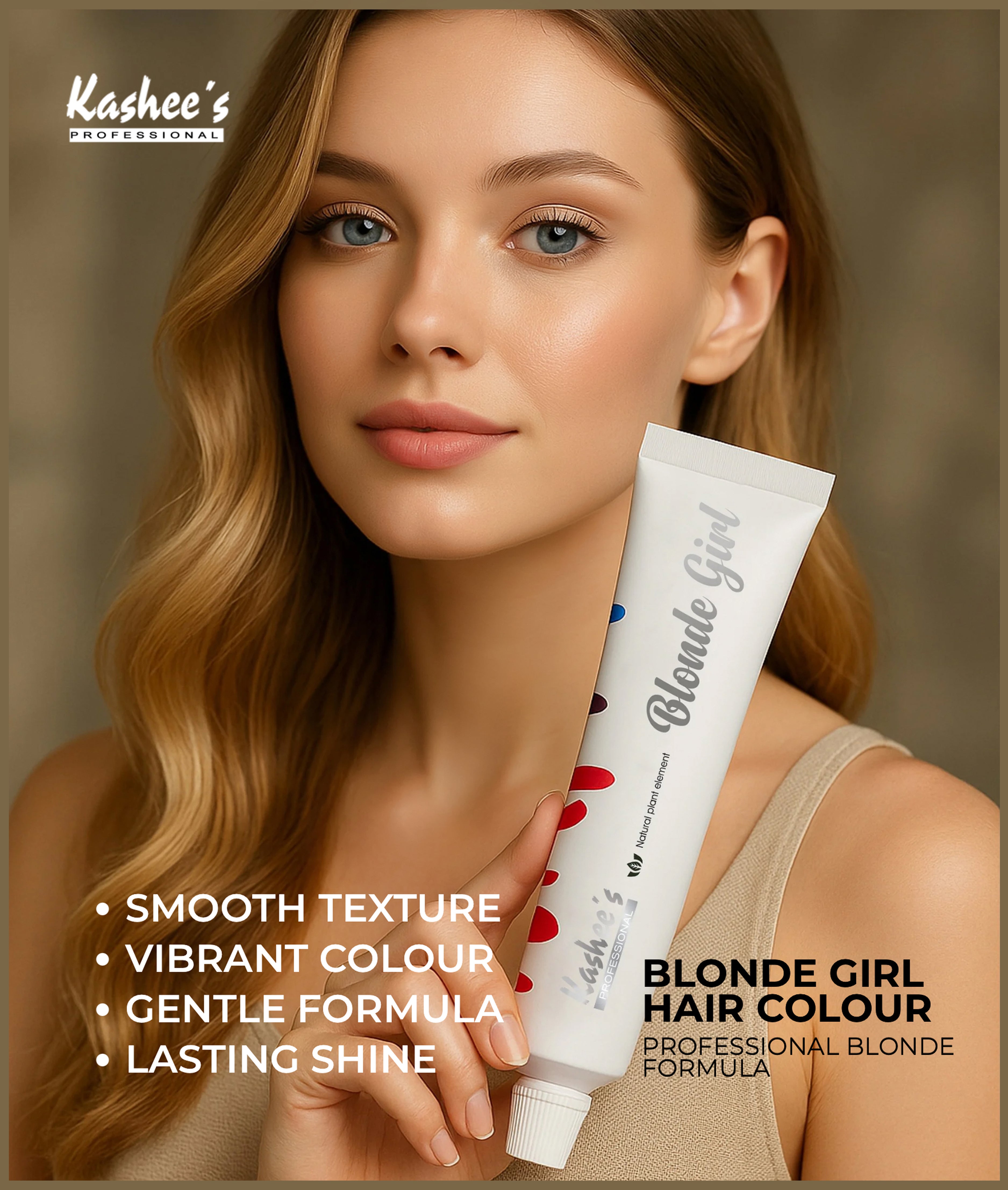 Kashees Professional Blonde Girl Hair Color