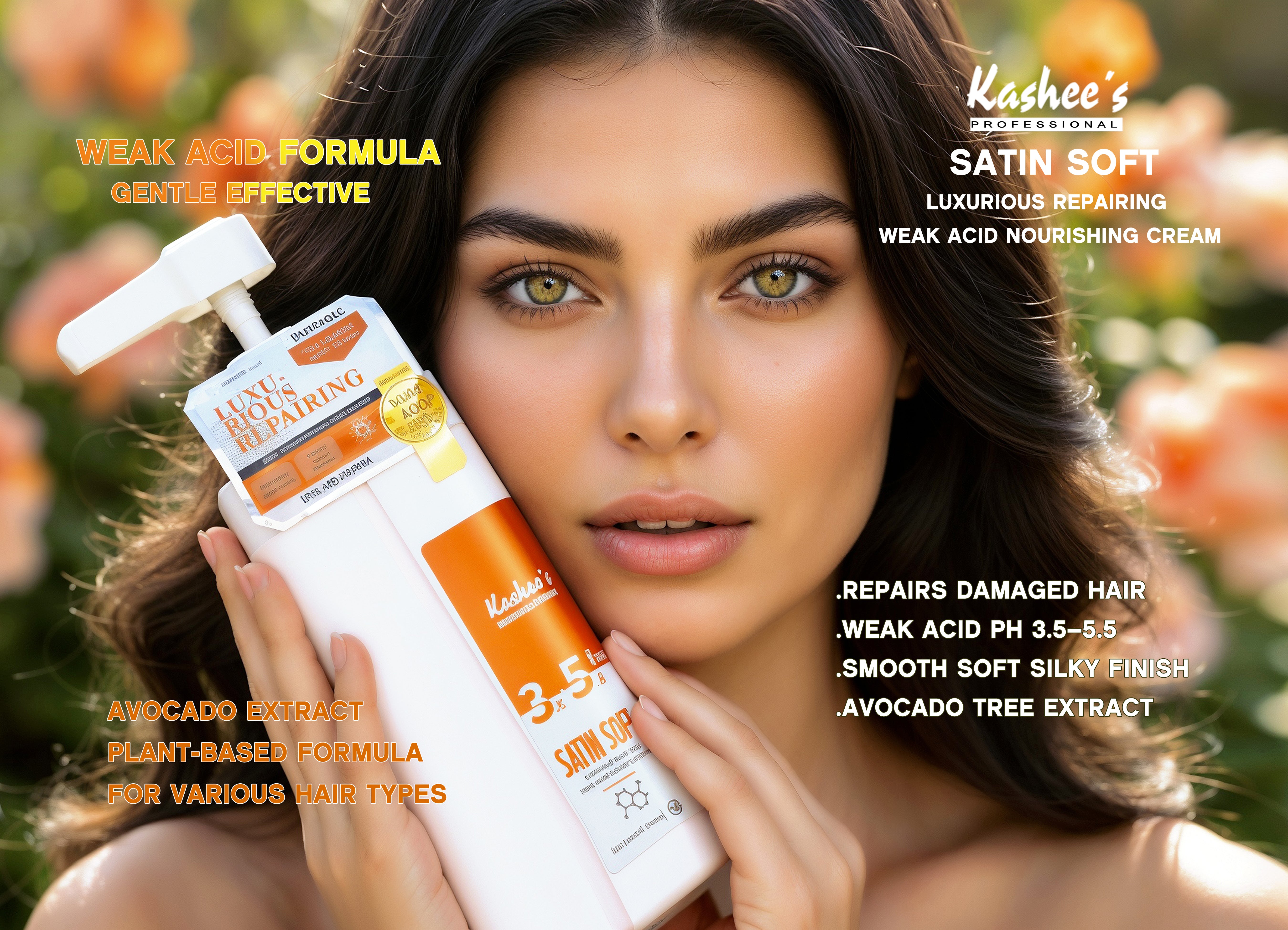 Kashees Satin Soft Luxurious Repairing Weak Acid Nourishing Cream