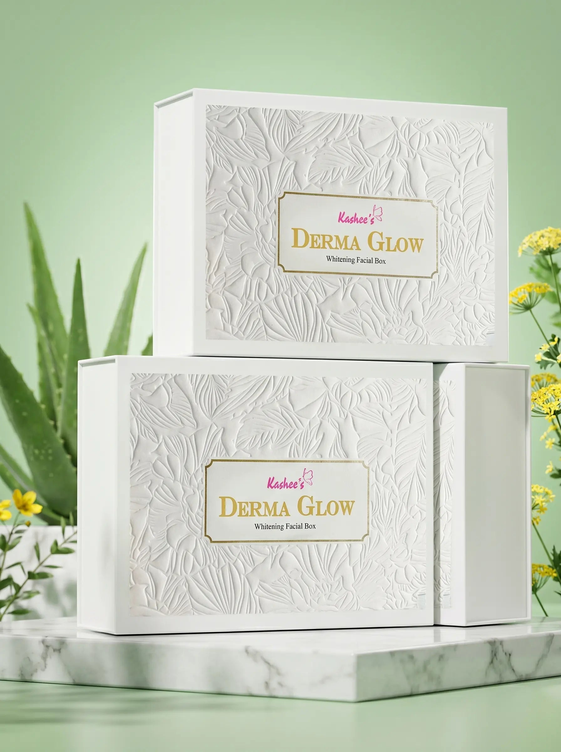 Derma Glow Whitening Facial box