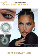 Kashees Lens Crystal Green