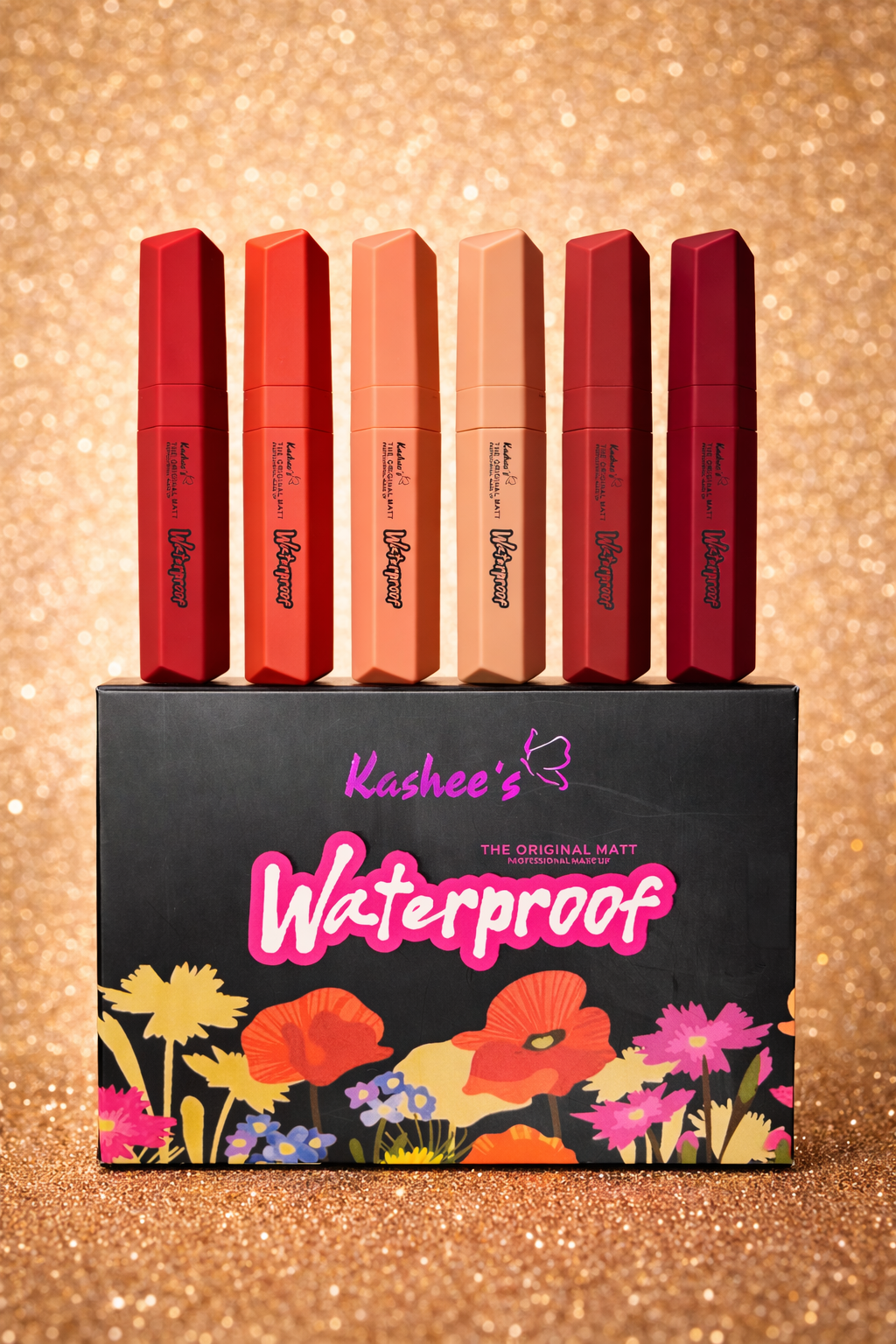 Matte Professional Water Proof (Pack of 06 Pcs)