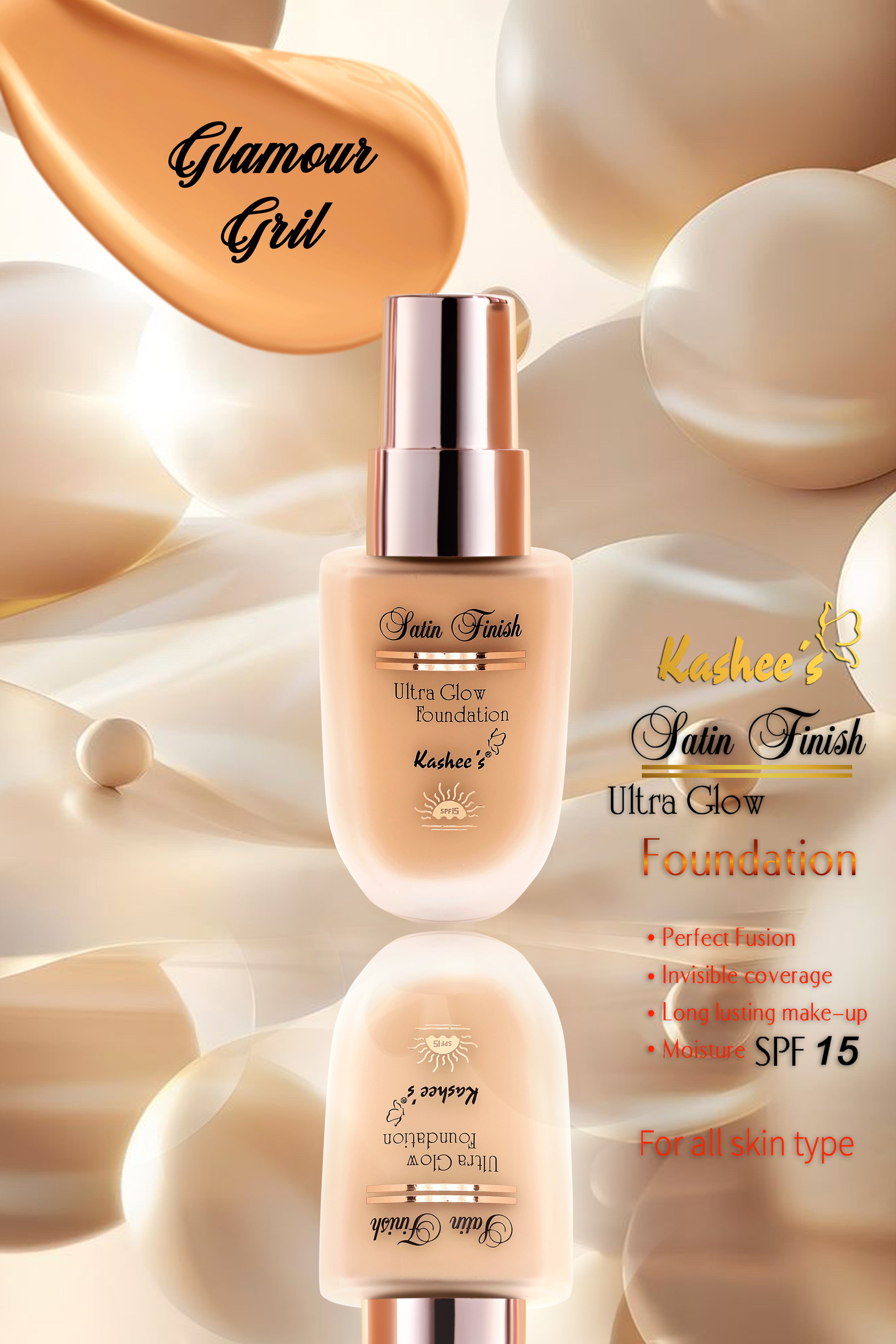 Satin Finish Ultra Glow Foundation