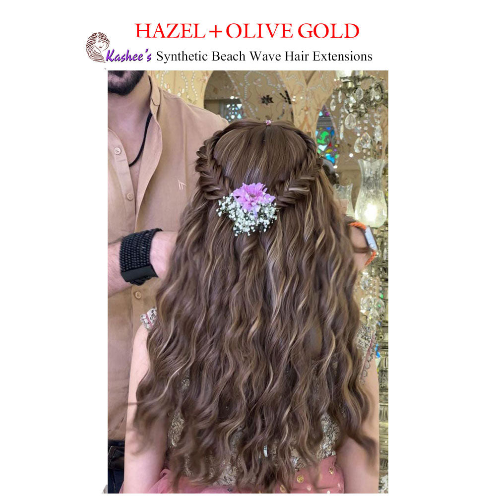 Kashee’s Synthetic Beach Wave Hair Extensions