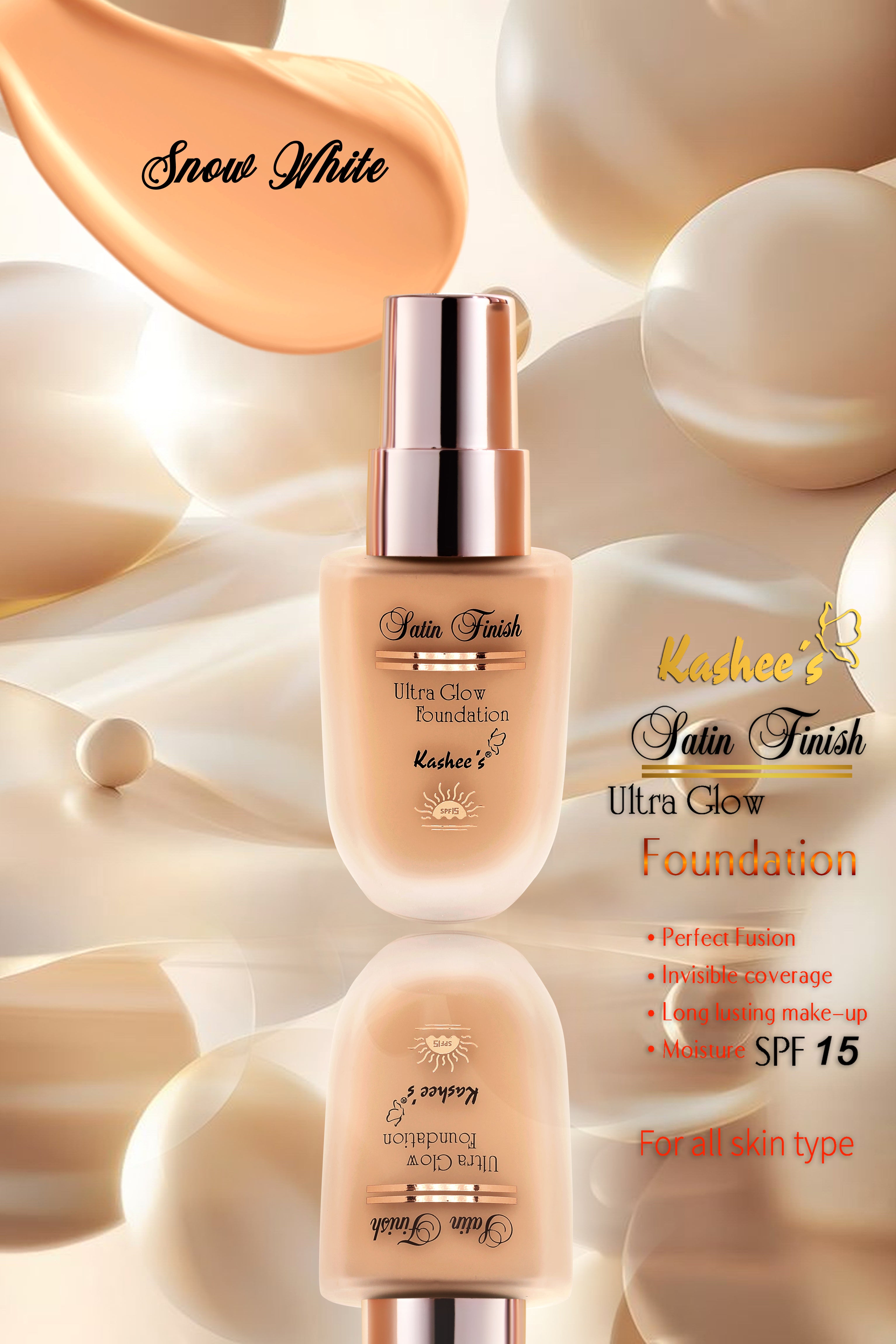 Satin Finish Ultra Glow Foundation