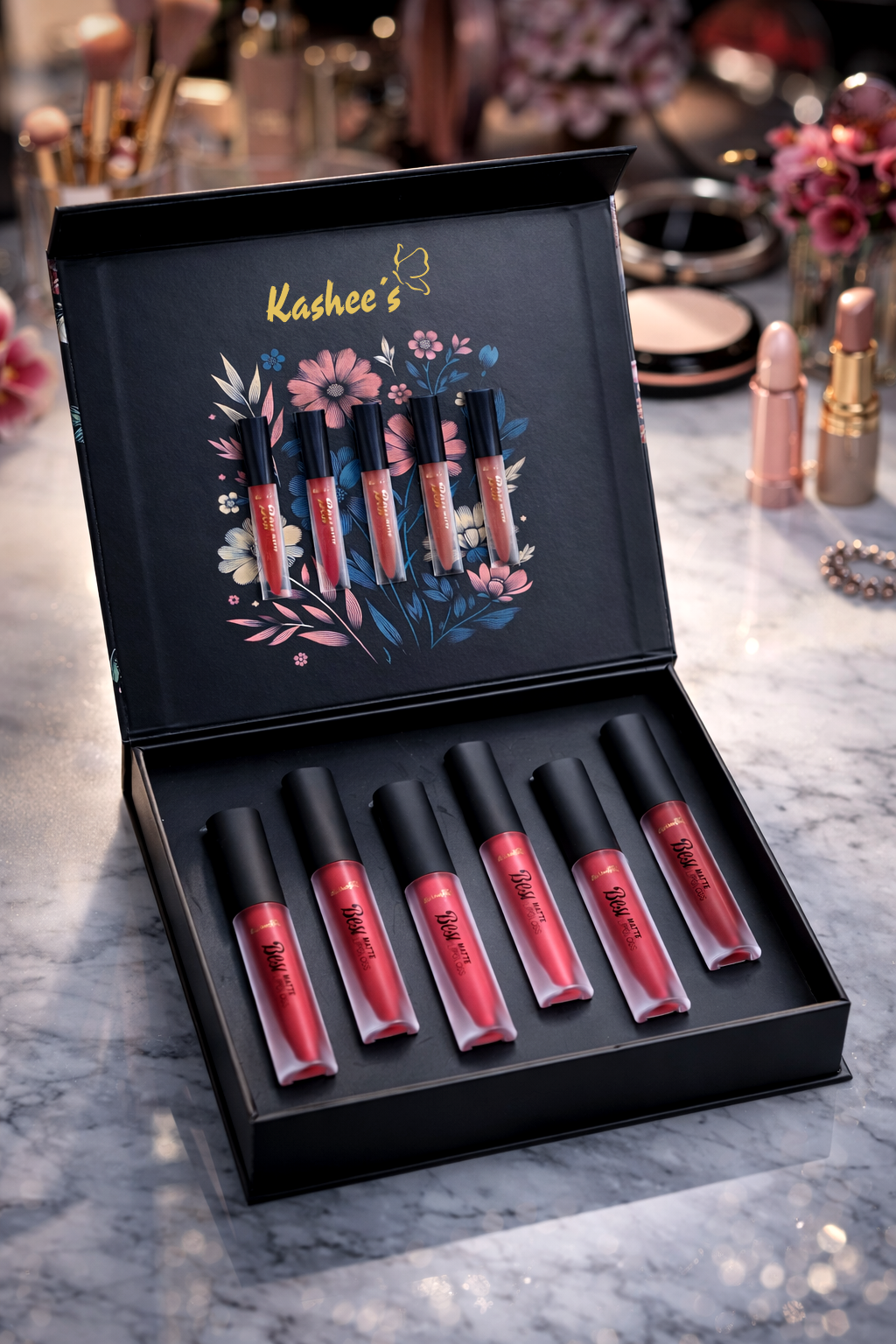 Best Matte Lipgloss Kit (Pack of 6)