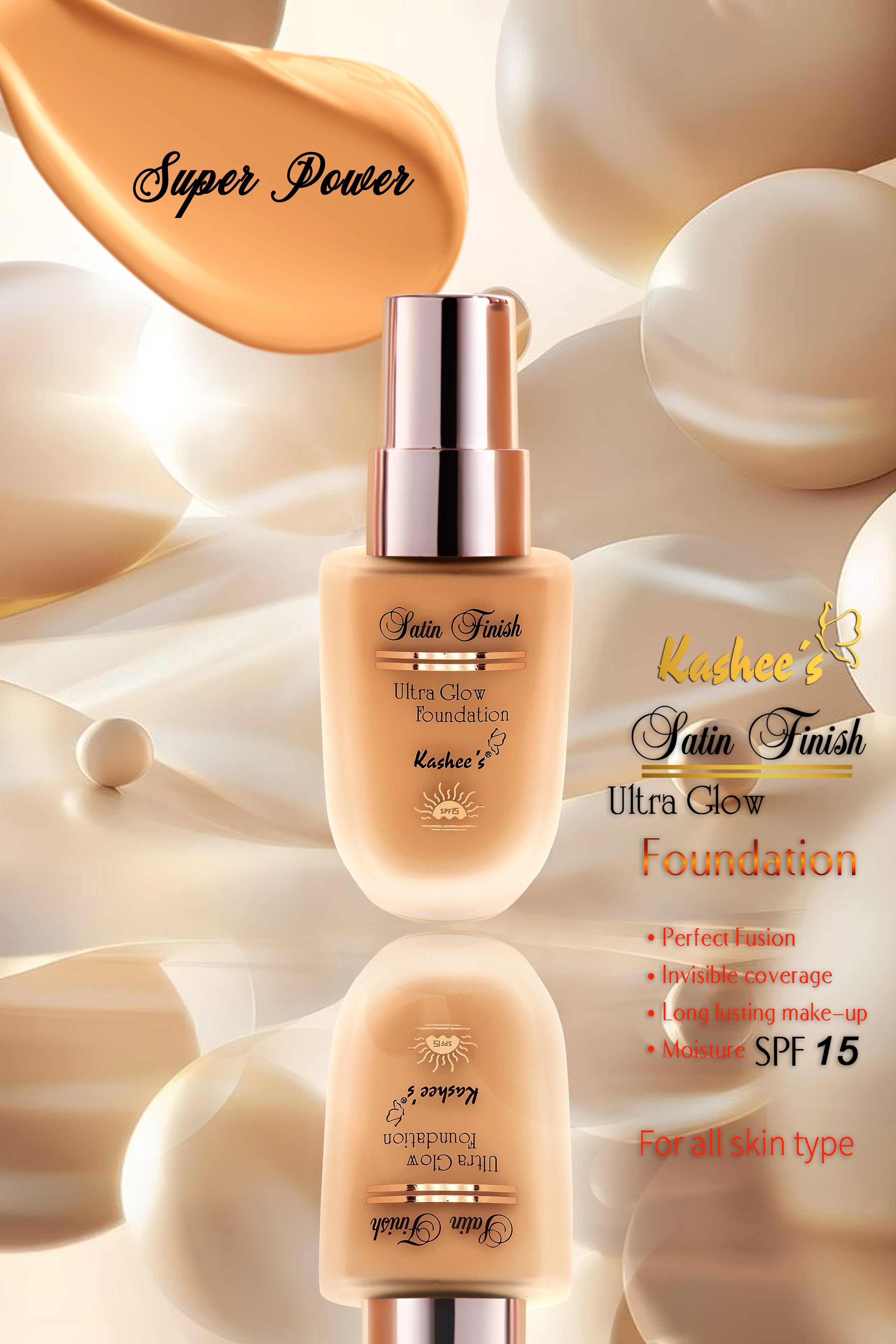 Satin Finish Ultra Glow Foundation