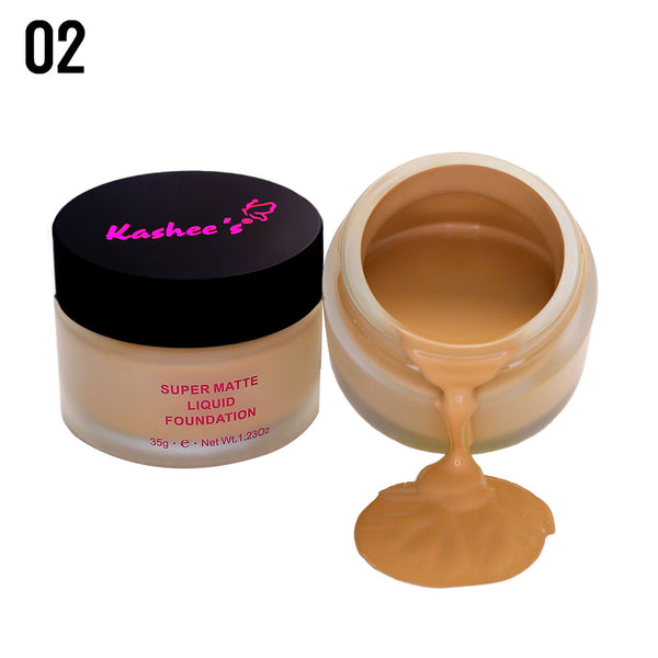 Super Matte Liquid Foundation Kashees Store super-matte-liquid-foundation-kashees-store